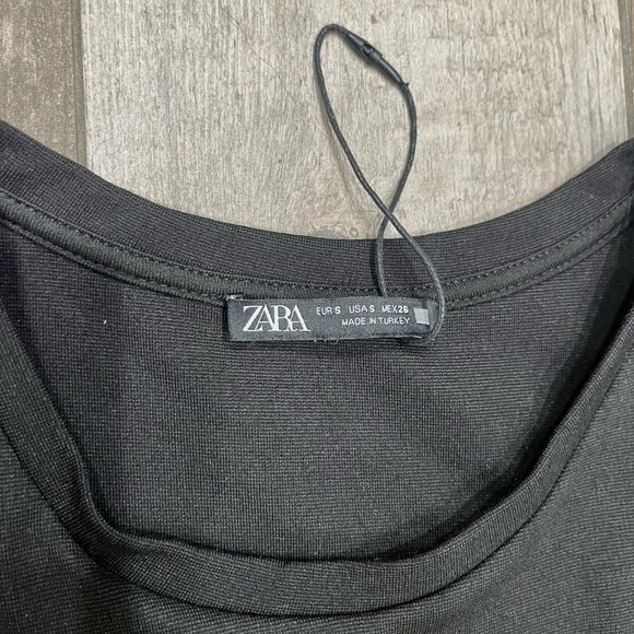 Zara Maxi Bubble Style Pleated Dress Lined Pockets Blogger Favorite Sz Small - Picture 5 of 11